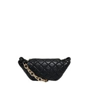 ONLY Black Quilted Chain Cross Body Bag